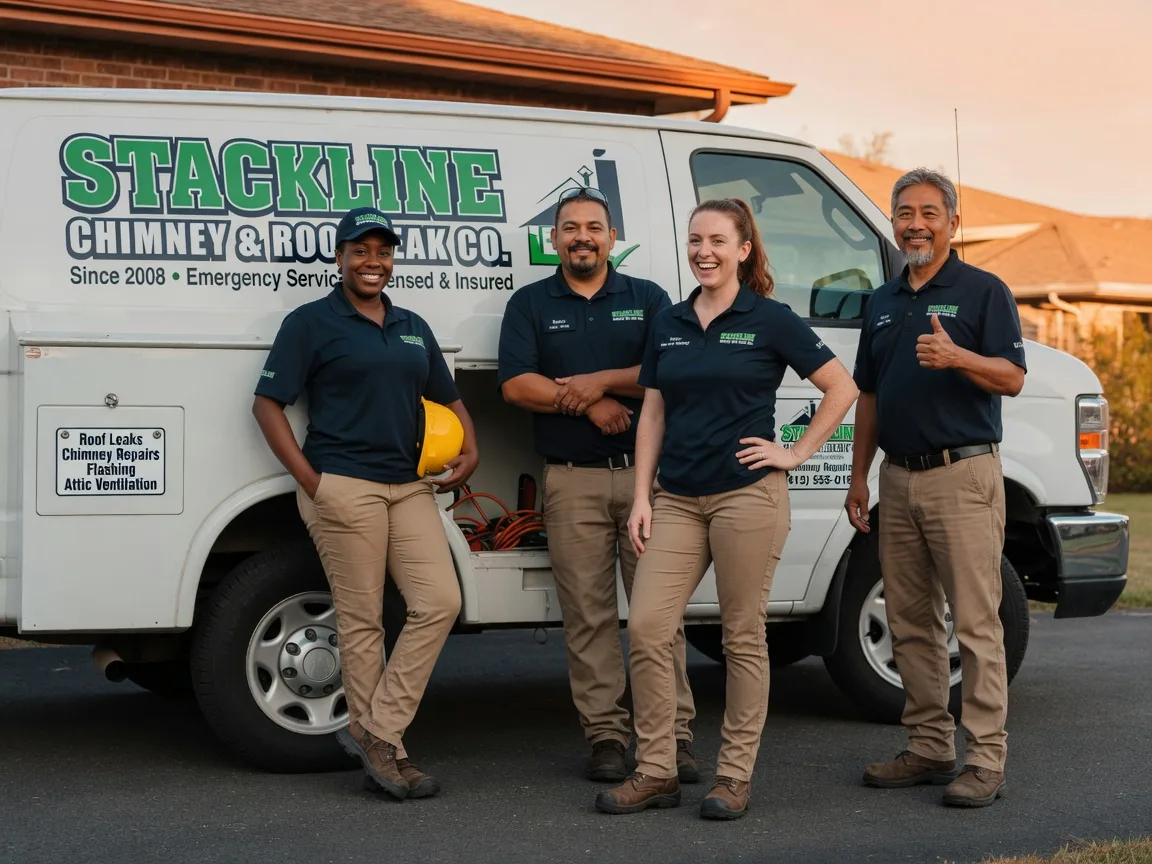 Chimney flashing repair company in Byron, MI